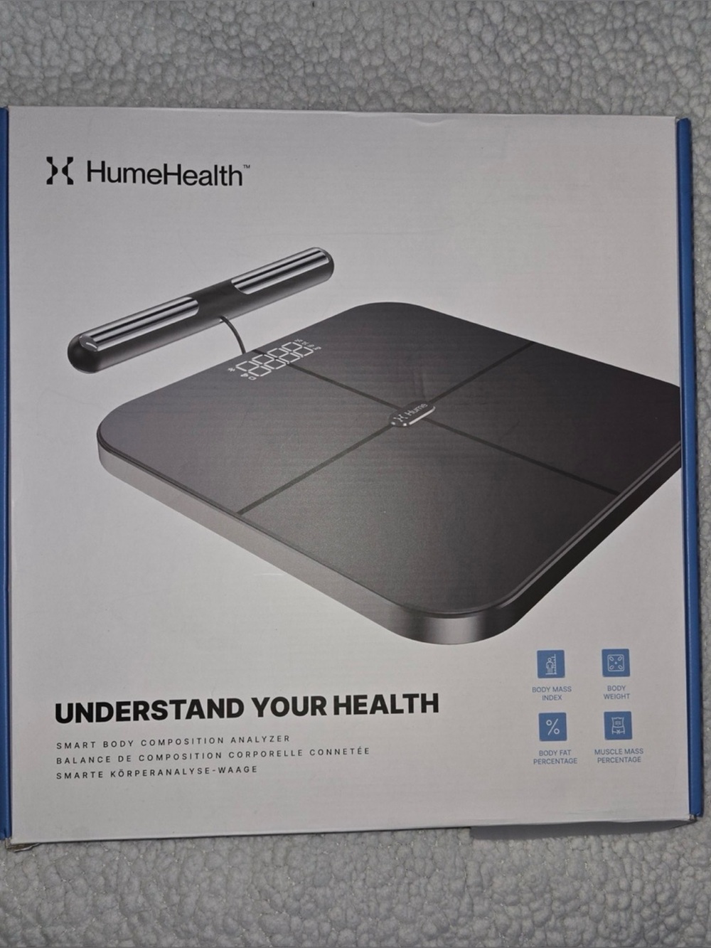 Hume Smart Body Composition Scale - Black
Open box NEW